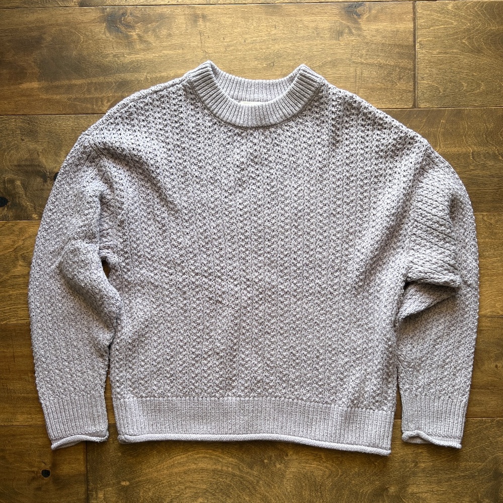 Women’s Light Purple Crewneck Sweater